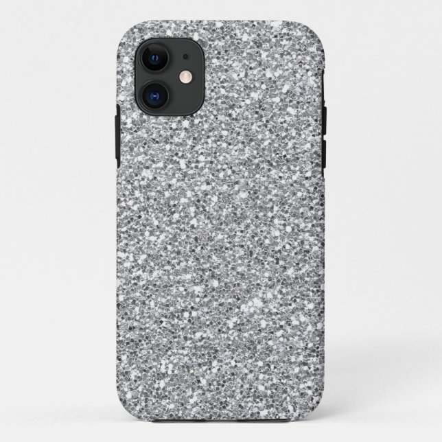 Faux Glitter iPhone "5 5s" barely there case (Back)