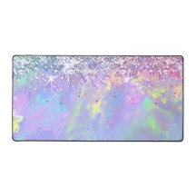 faux glitter opal business card