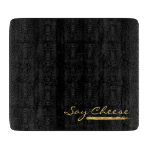 Faux gold charcuterie meat cheese appetizer party cutting board