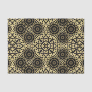 Faux Gold Decorative Elegant Stylish Pattern Tissue Paper