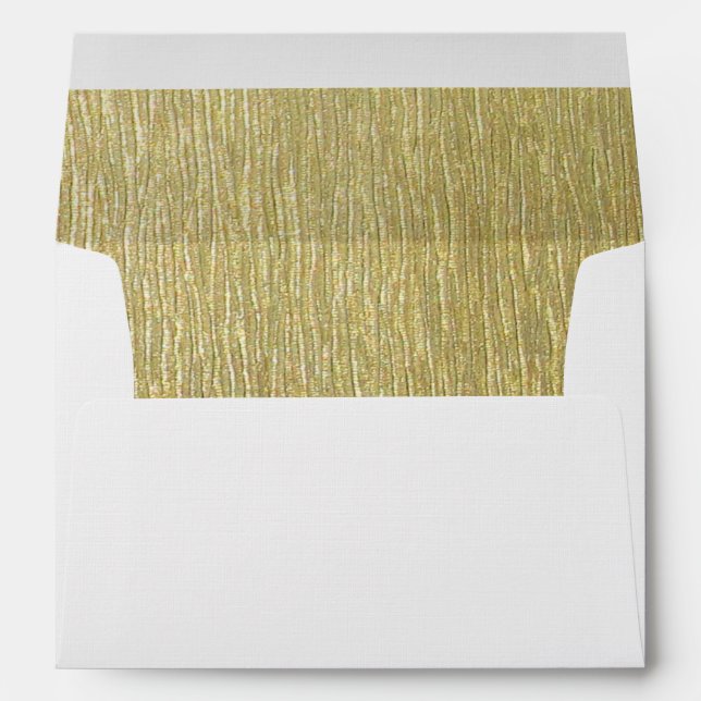 Faux Gold Envelope (Back (Bottom))