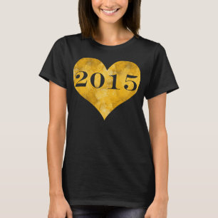 Faux Gold Foil Class of 2015 T-Shirt