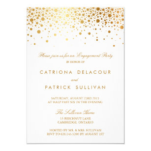 elegant engagement party invitations zazzle uk