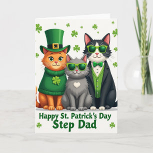 Faux Gold Foil Step Dad Card
