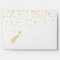 Faux Gold Glitter Confetti Dots Fancy Wedding
