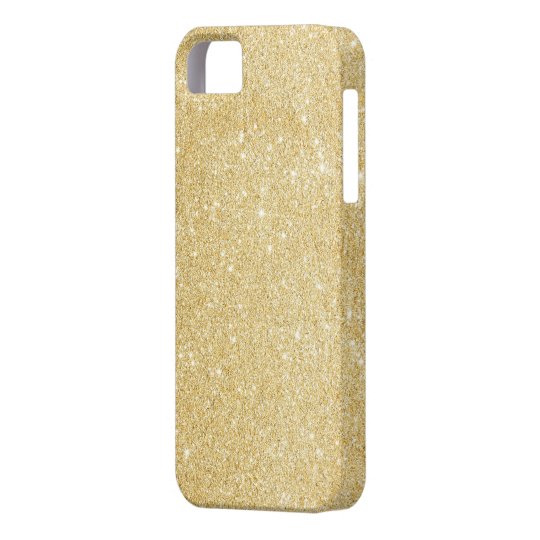Faux Gold Glitter iPhone 5/5s Case