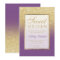 Faux gold glitter ombre purple chic Sweet sixteen