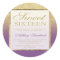 Faux gold glitter ombre purple chic Sweet sixteen