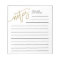 Faux Gold Handwritten Script