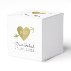 faux gold heart of love