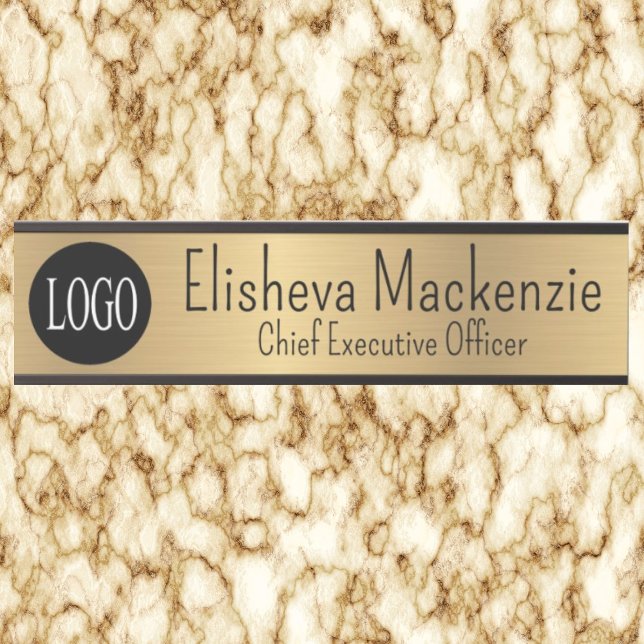 Faux Gold Office Door Sign Signs  Name Plate (Creator Uploaded)
