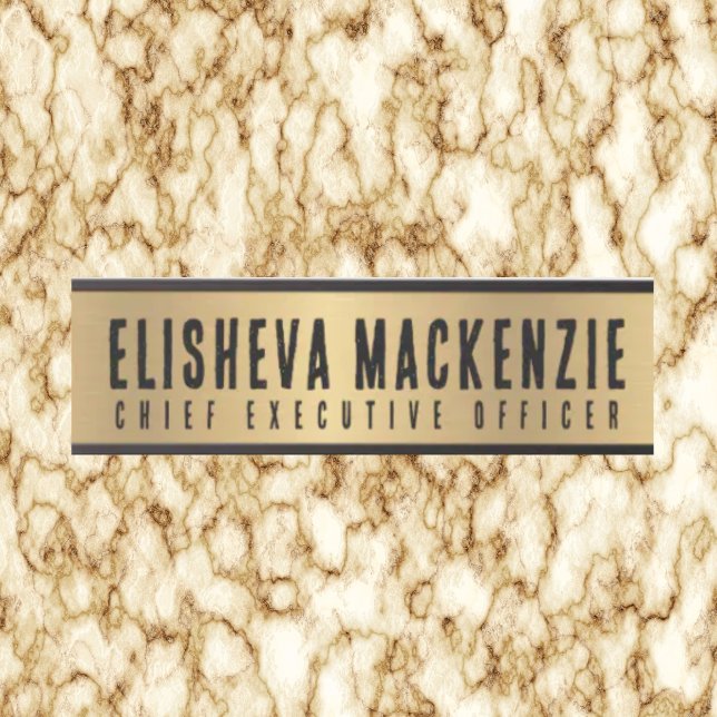 Faux Gold Office Door Sign Signs  Name Plate (Creator Uploaded)