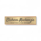 Faux Gold Office Door Sign Signs  Name Plate