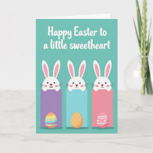 Faux Gold Spring Animals Holiday Card