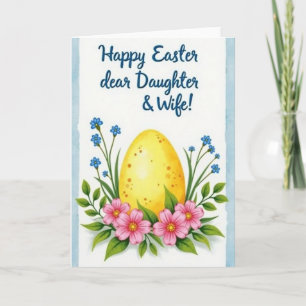 Faux Gold Spring Celebration Card