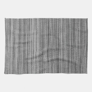 Faux Grey Fabric Cloth Kitchen Towel