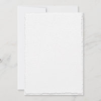 Faux Hand Torn Deckle Edge Baby Shower