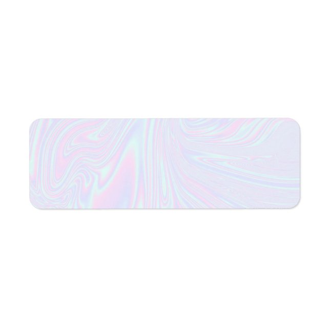 Faux holographic effect texture blue (Front)