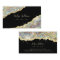 Faux Holographic Glitter Business Card
