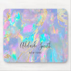 faux holographic opal stone