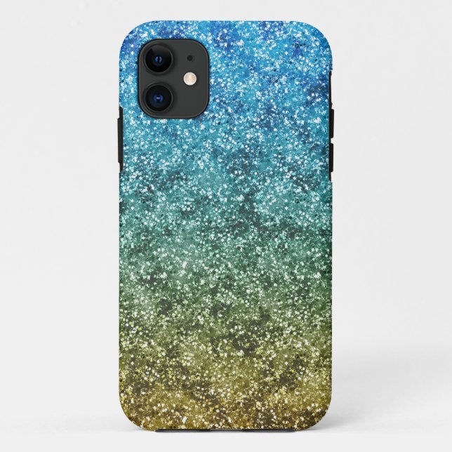 Faux Ice Glitter Case-Mate iPhone Case (Back)