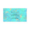 FAUX iridescent opal inspired blue green
