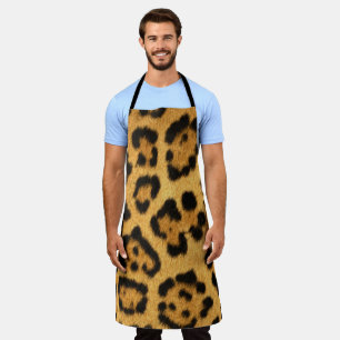Faux Jaguar Skin Apron