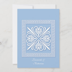 Faux Jasperware Invitation