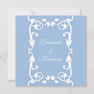 Faux Jasperware Invitation