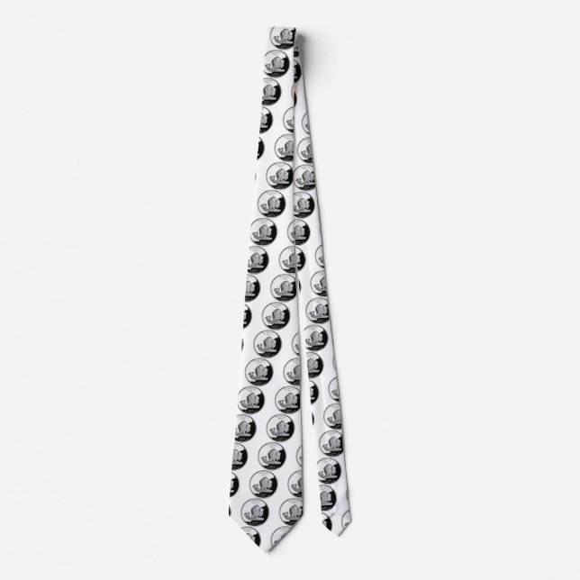 Faux Kansas State Quarter Tie (Front)