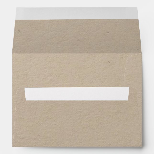 Faux Kraft Envelope (Back (Bottom))