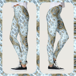 Faux Lace Nature Inspired Leggings