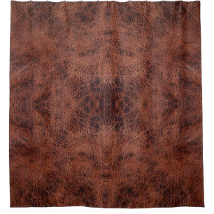 Faux Leather #1 Shower Curtain