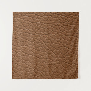 Faux leather light brown shades major texture. abs tapestry