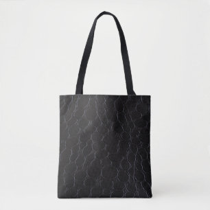 Faux  leather snake print   tote bag