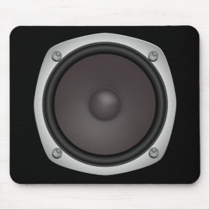 Faux Loudspeaker Mouse Mat
