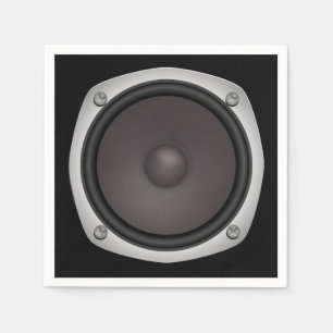Faux Loudspeaker Napkin
