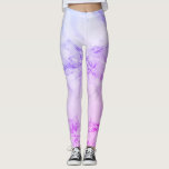 Faux Marble Alabaster Purple Pink Leggings<br><div class="desc">Leggings with an elegant FAUX marble alabaster background texture. Pink and purple  blending together,  creating interesting patterns</div>