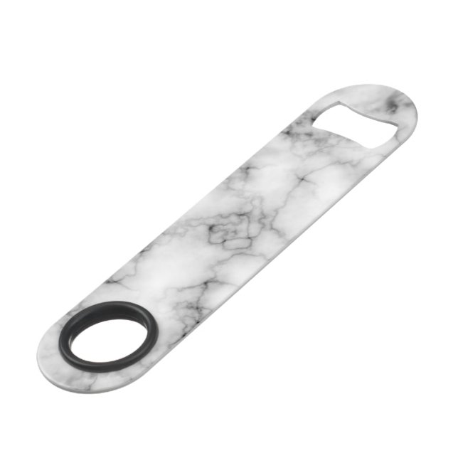 Faux Marble Speed Bottle Opener (Back Angled)