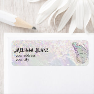 faux nacre butterfly