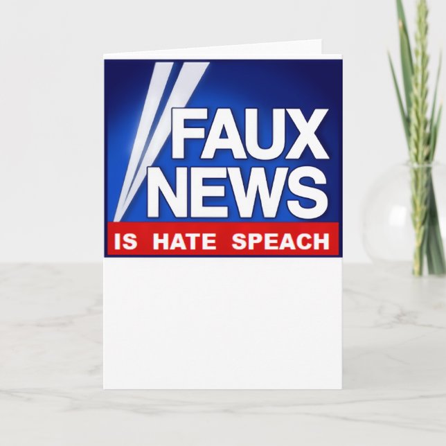 Faux News Card (Front)