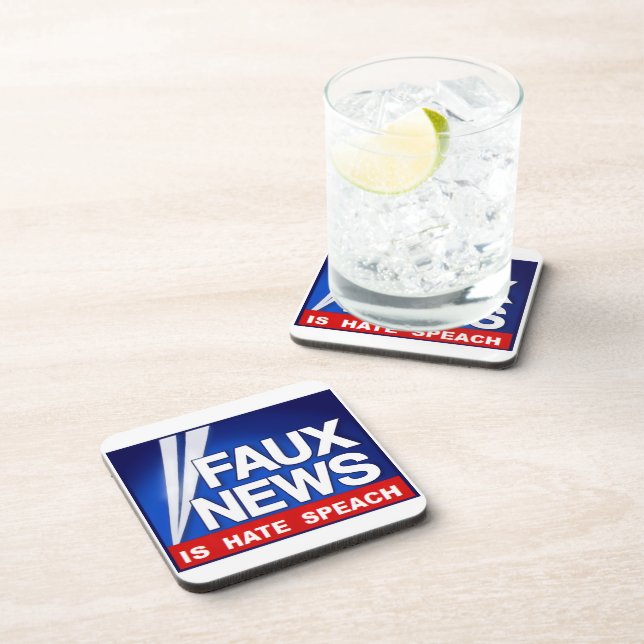 Faux News Coaster (Right Side)