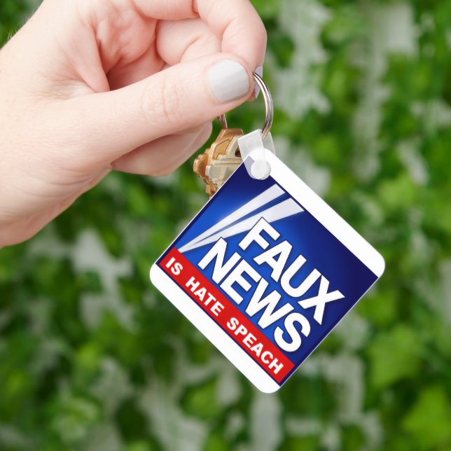 Faux News Key Ring (Hand)
