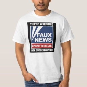 FAUX News...Look Out! T-Shirt