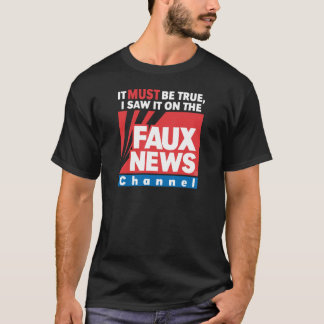 Faux News (on Dark) T-Shirt