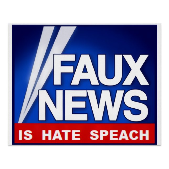 Faux News  Poster (Front)
