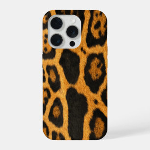 Faux Ocelot Skin iPhone 15 Pro Case