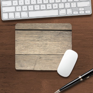 Faux Old Wooden Barrel Mouse Mat