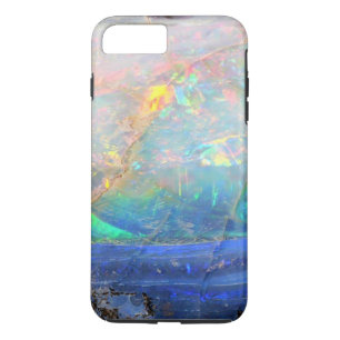 Faux opal gem gemstone mineral bling bokeh hipster iPhone 8 plus/7 plus case