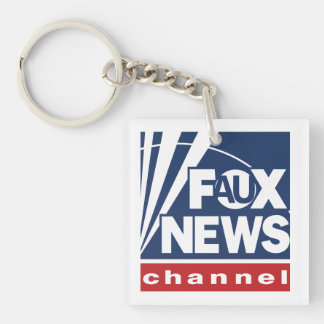 Faux or Fox News spoof  Key Ring